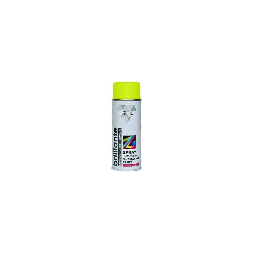 Vopsea spray fluorescenta galben 400 ml Brilliante 10533 – imagine 3