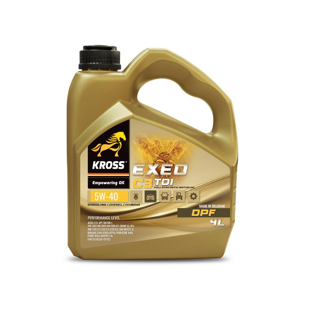 Kross exeo 5W40 C3-TDI - 4L SN01031-KS-25579