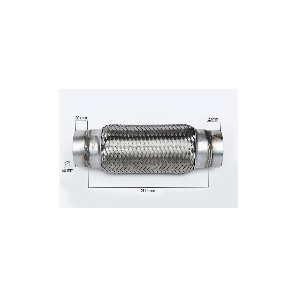 Racord flexibil outer braid (A) 60X200 mm Asam Automotive 33754