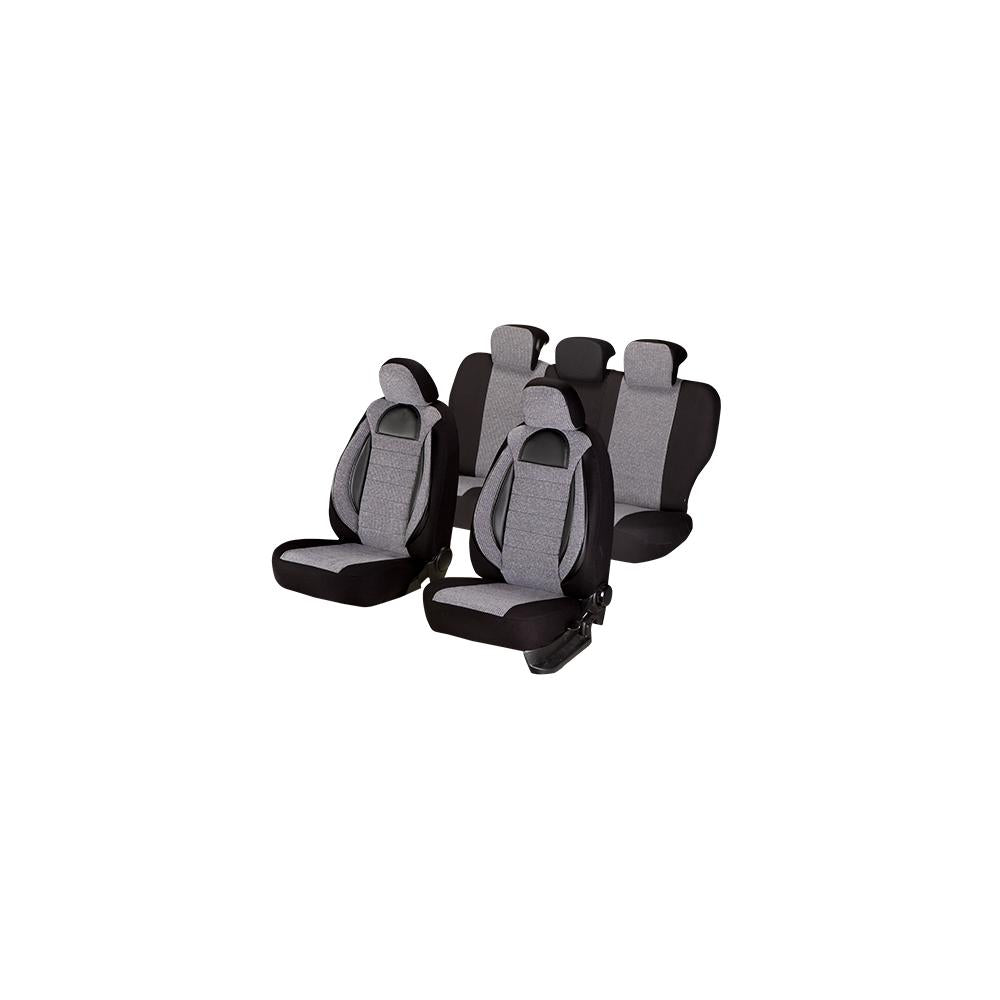 Set huse scaun racing gri - negru Umbrella 44493