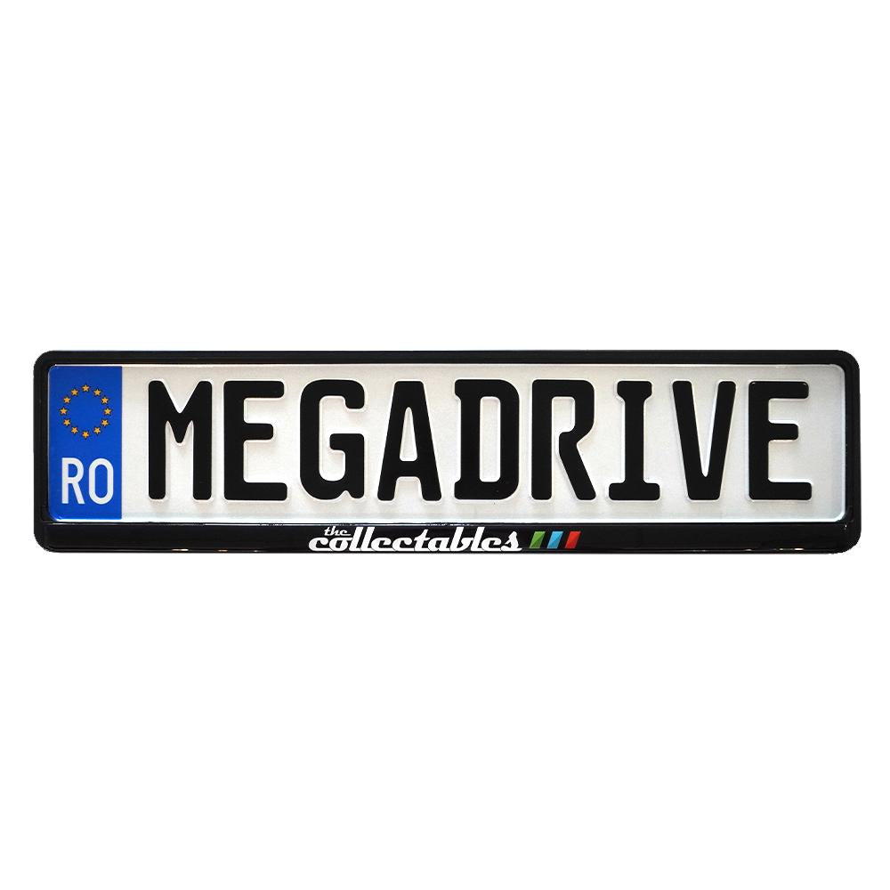 Suport numar inmatriculare Mega Drive personalizat doming print 1 buc 62954
