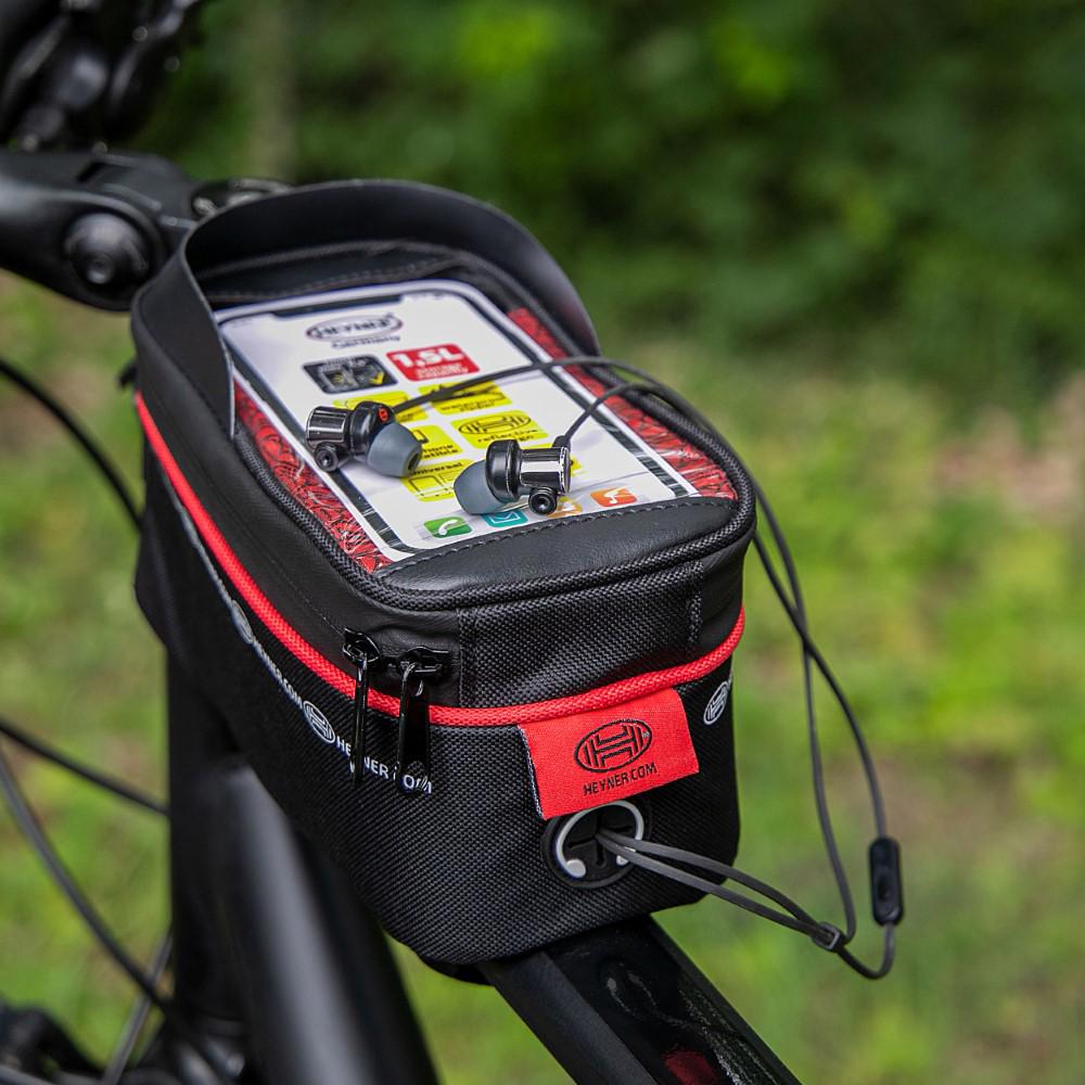 Gentuta impermeabila pentru bicicleta cu suport telefon Heyner 734100