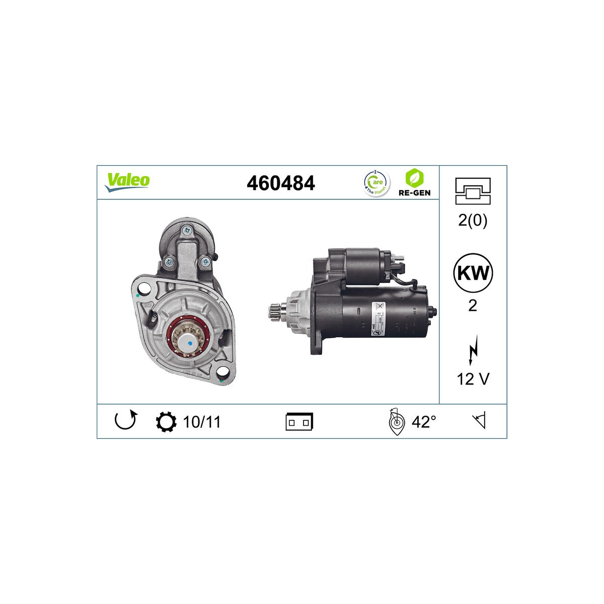 Electromotor Valeo 460484