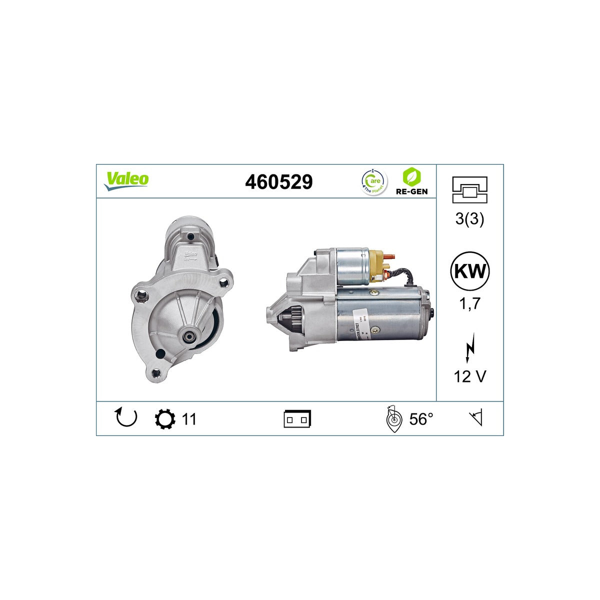 Electromotor Valeo 460529