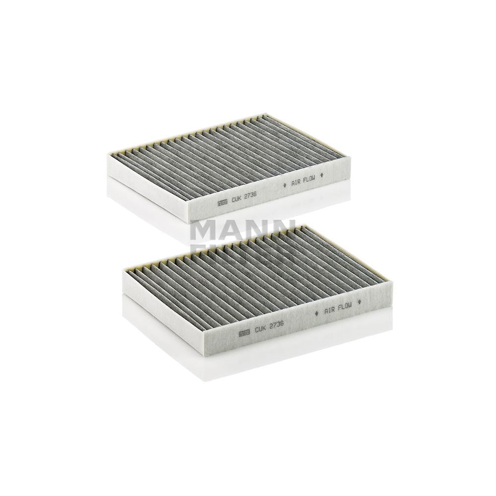 Set filtre habitaclu c.a. Mann-filter CUK 2736-2