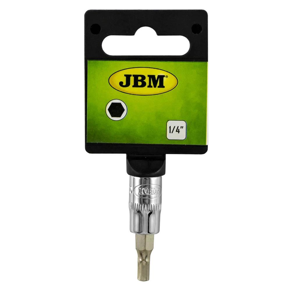 Tubulara 1/4 ` cu bit imbus 6 mm Jbm 13377
