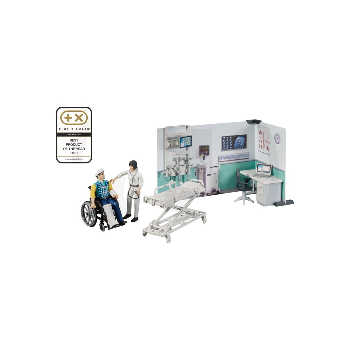 Figurine doctor si infirmerie, scara 1:16 Bruder 62711