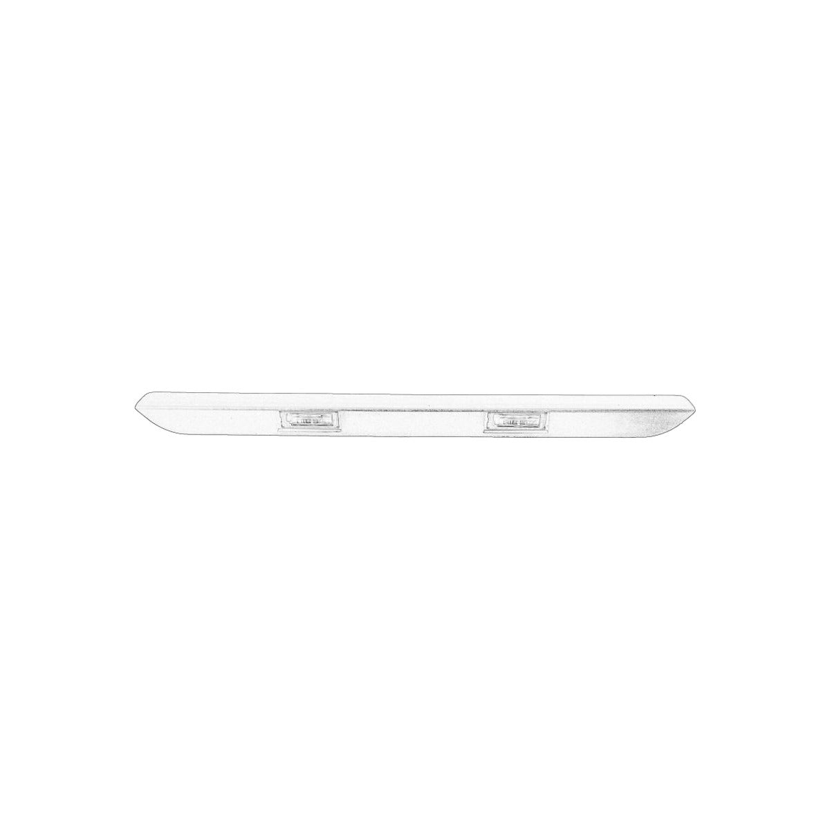 Lampa numar si ornament Fiat 735795393