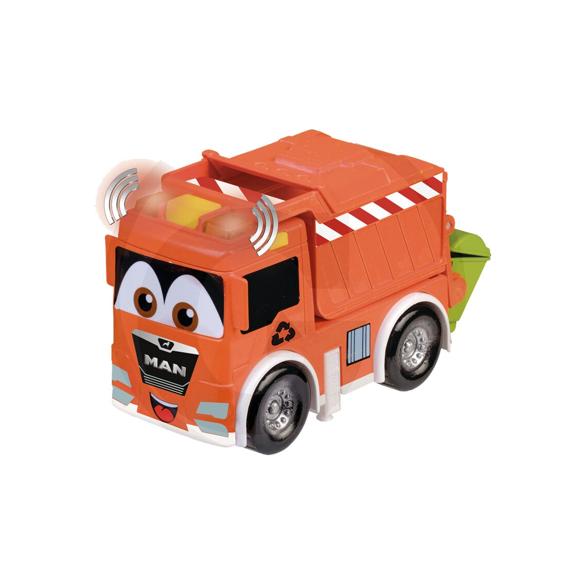 Macheta camion de gunoi MAN KIDS Happy People 18543409