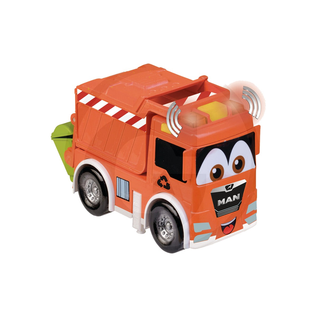 Macheta camion de gunoi MAN KIDS Happy People 18543409 – imagine 5