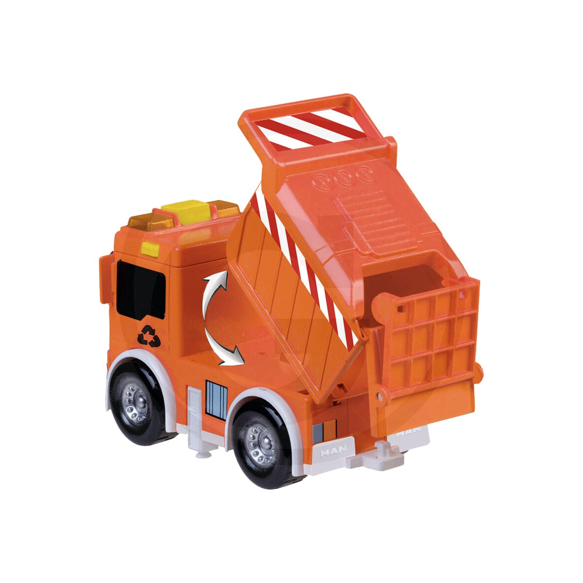 Macheta camion de gunoi MAN KIDS Happy People 18543409 – imagine 6