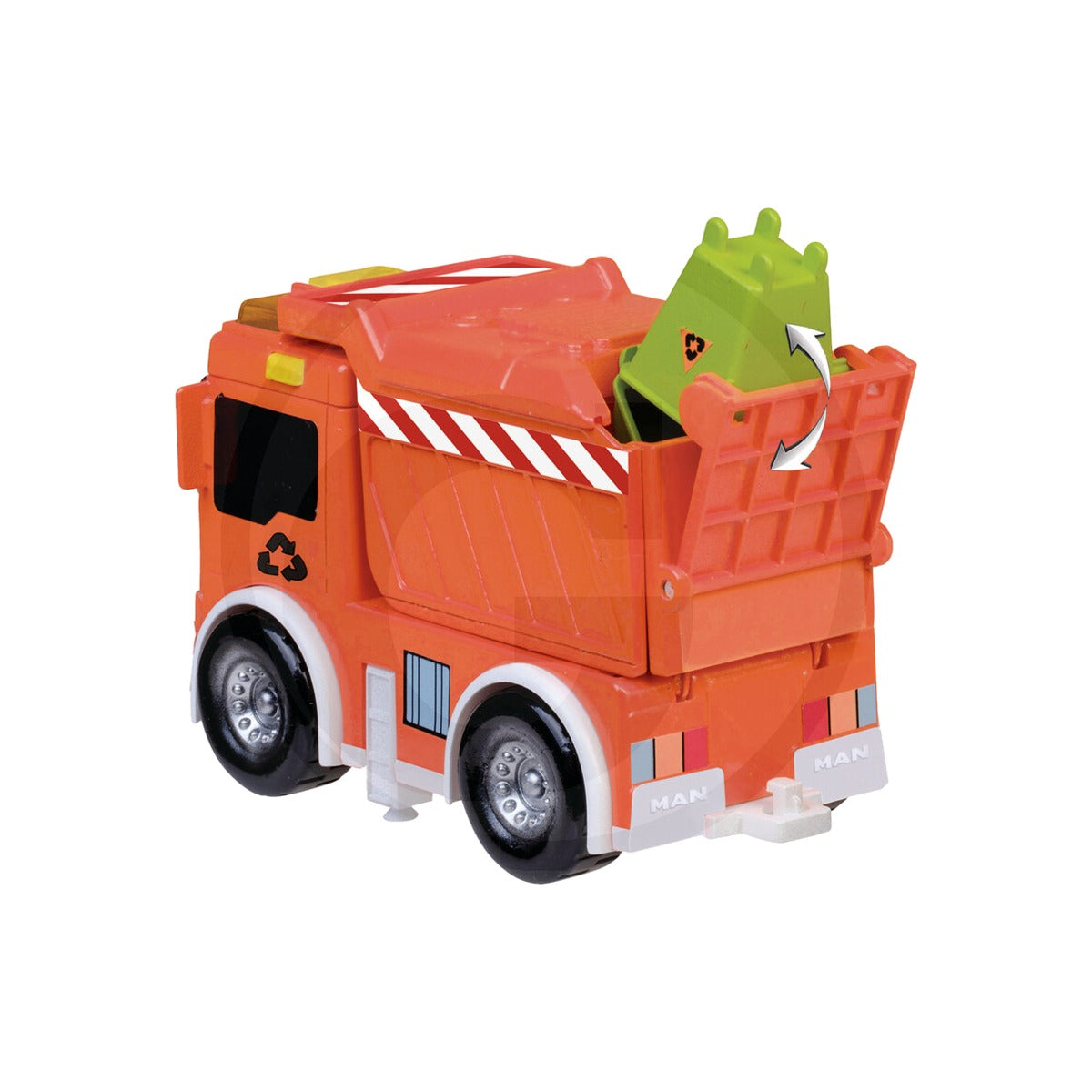 Macheta camion de gunoi MAN KIDS Happy People 18543409 – imagine 7
