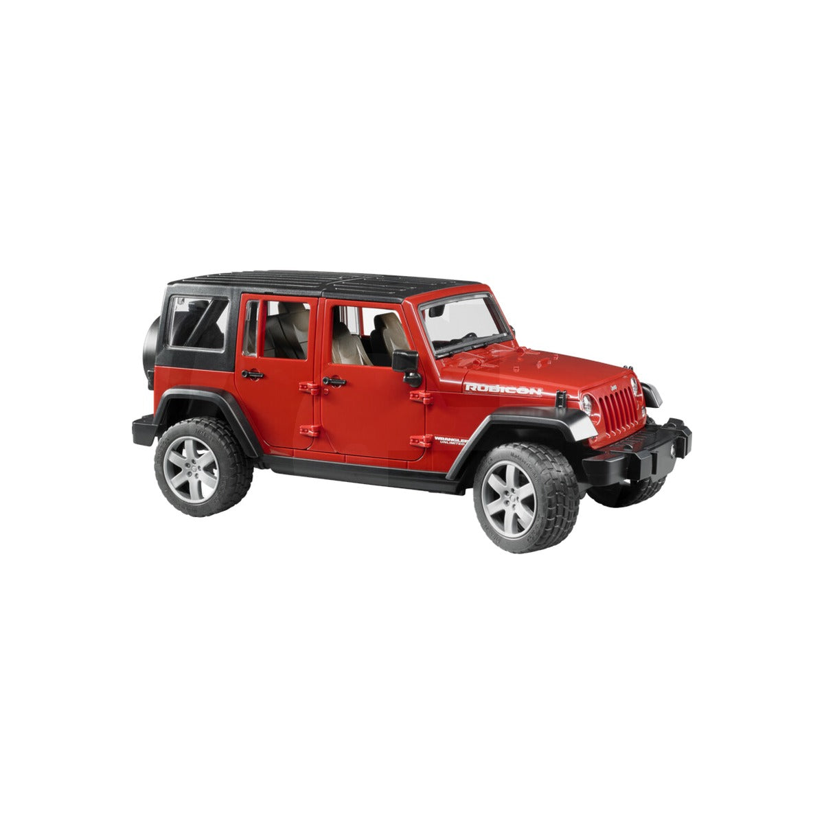 Macheta Jeep Wrangler Unlimited Rubicon, scara 1:16 Bruder 02525 – imagine 2