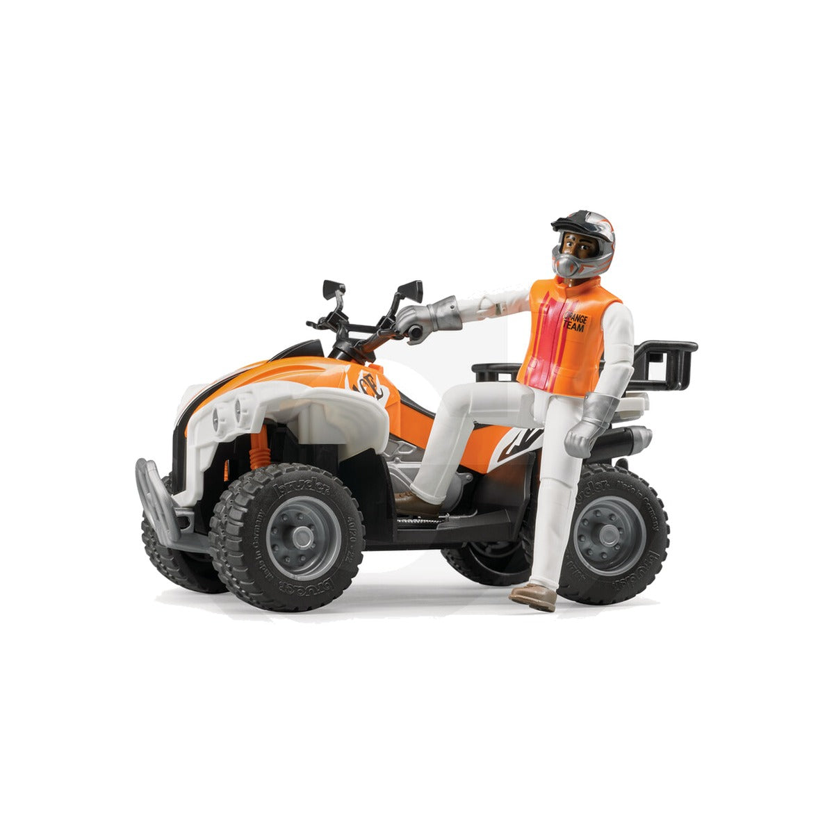 Macheta motocicleta cu sofer Bruder 63000 – imagine 2
