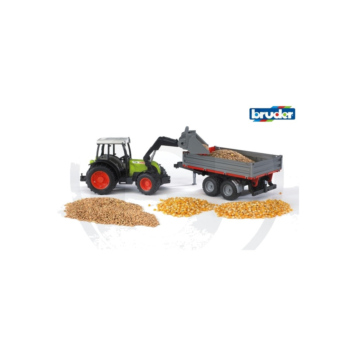 Macheta tractor Claas Nectis 267 F, scara 1:16 Bruder 02112 – imagine 2