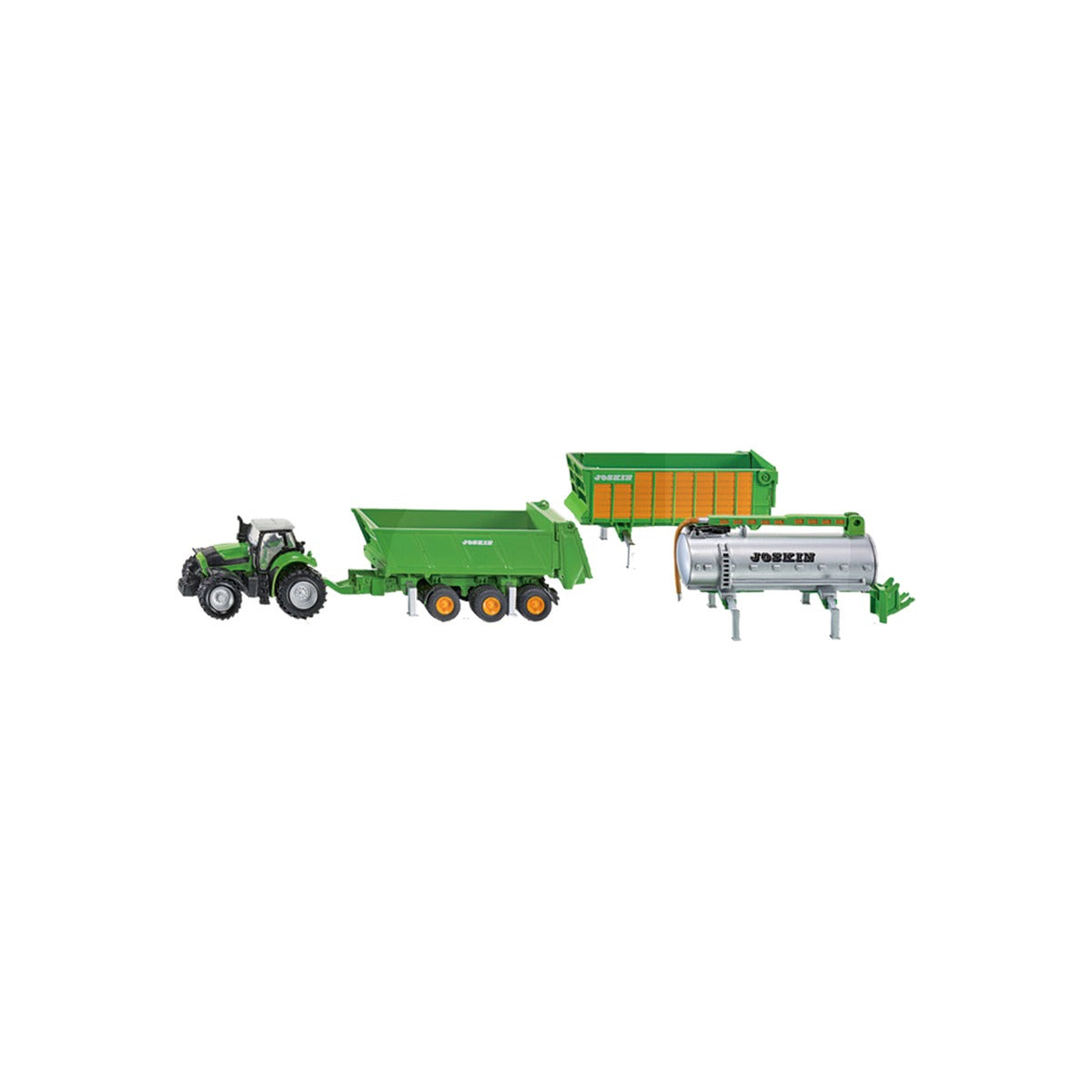 Macheta tractor Deutz-Fahr, scara 1:87 Siku 1848