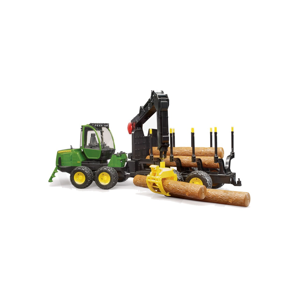Macheta tractor forestier John Deere 1210E, scara 1:16 Bruder 02133 – imagine 4