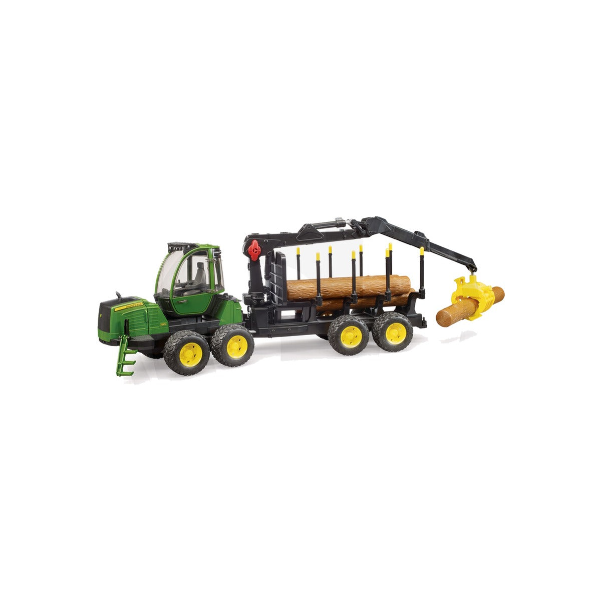 Macheta tractor forestier John Deere 1210E, scara 1:16 Bruder 02133 – imagine 6