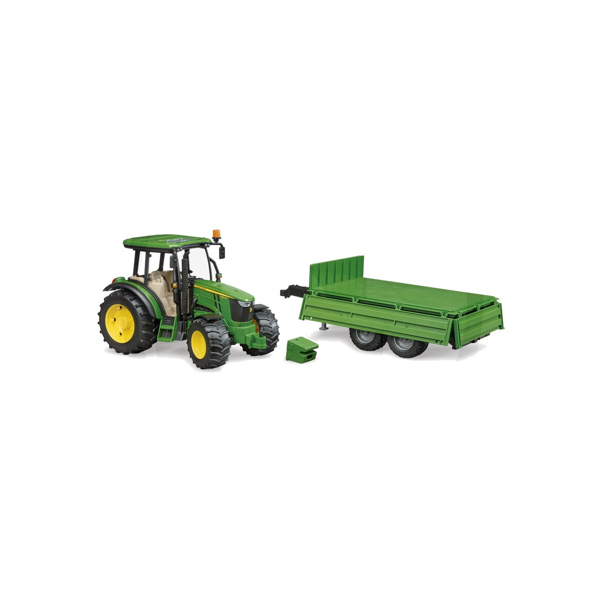 Macheta tractor John Deere 5115M, scara 1:16 Bruder 02108 – imagine 3