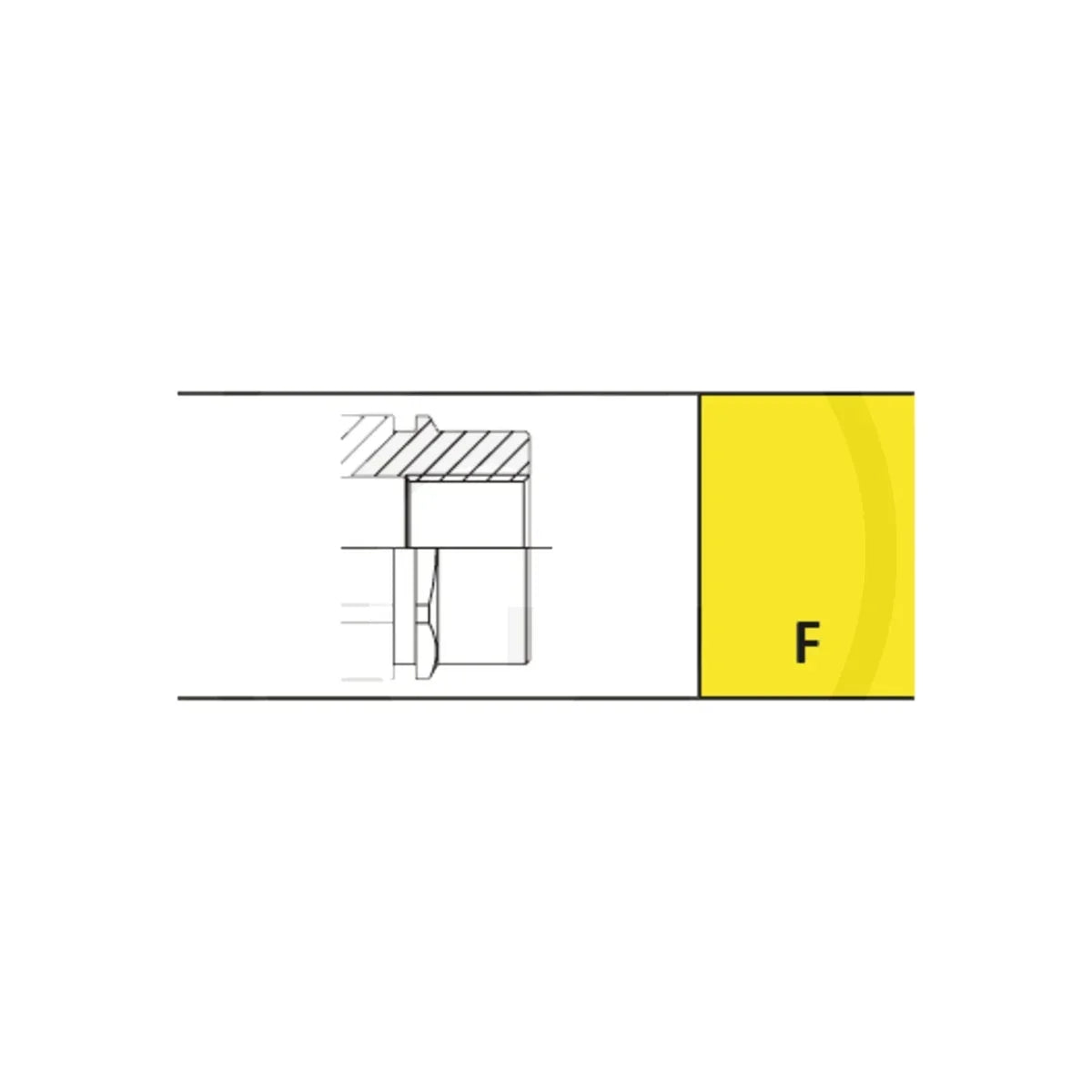 Mufa IG 2x 1/2 BSP DN10 FASTER 86002003 – imagine 2