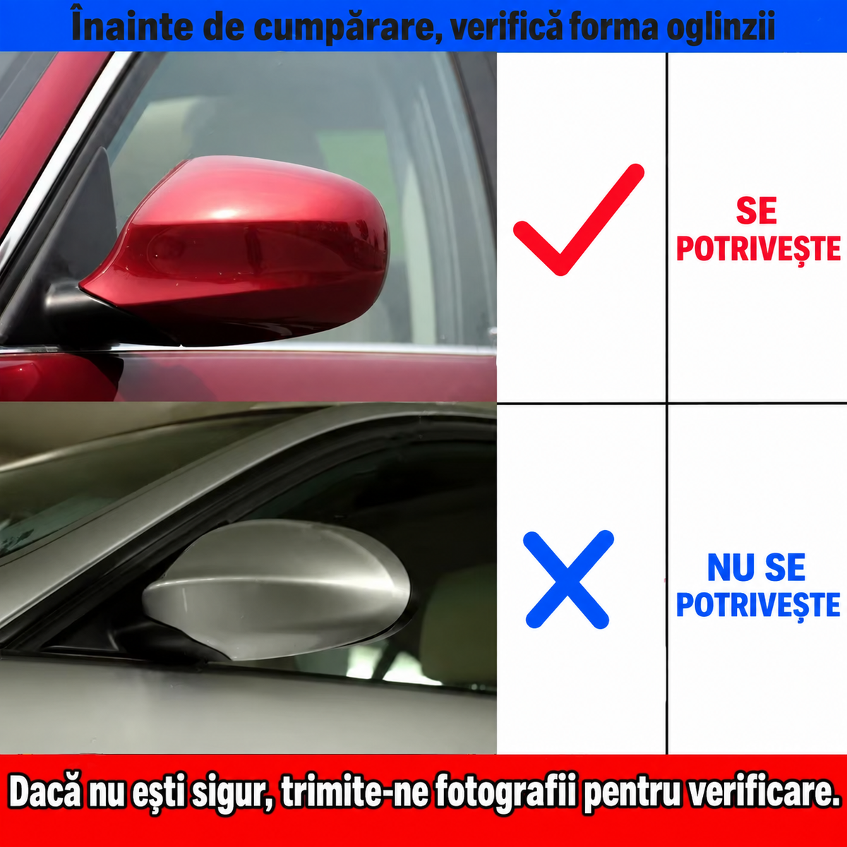 Ghid verificare forma oglinzi BMW pentru ornamente 1555000507