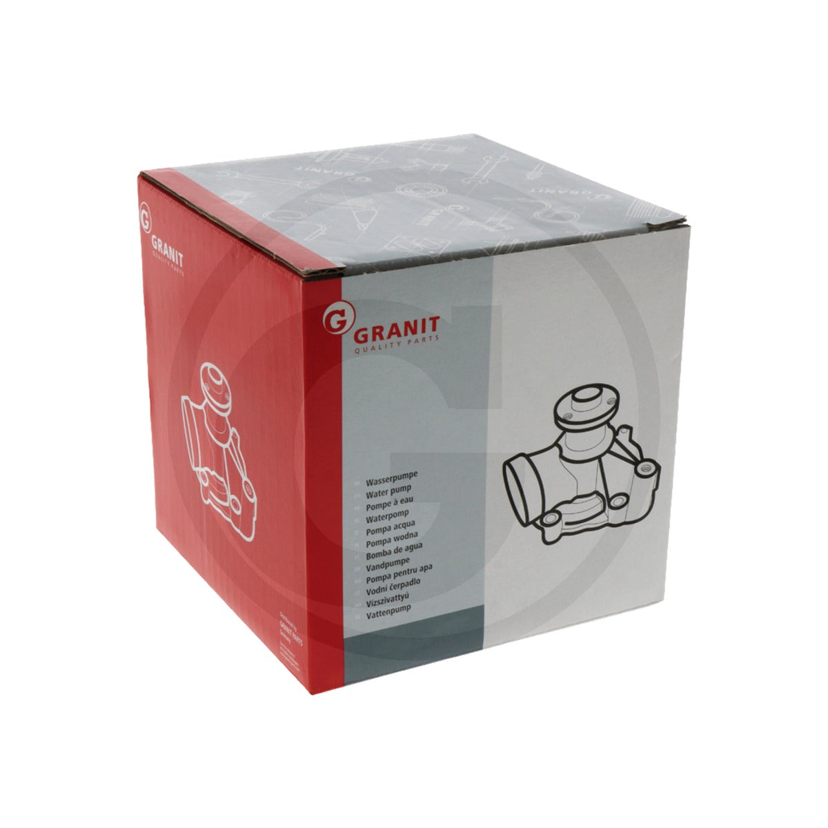 Pompa de apa cu fulie si garnitura compatibila Case IH GRANIT 74702000 – imagine 5
