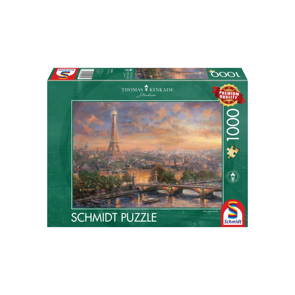 Puzzle Paris, orasul iubirii Schmidt Spiele 59470