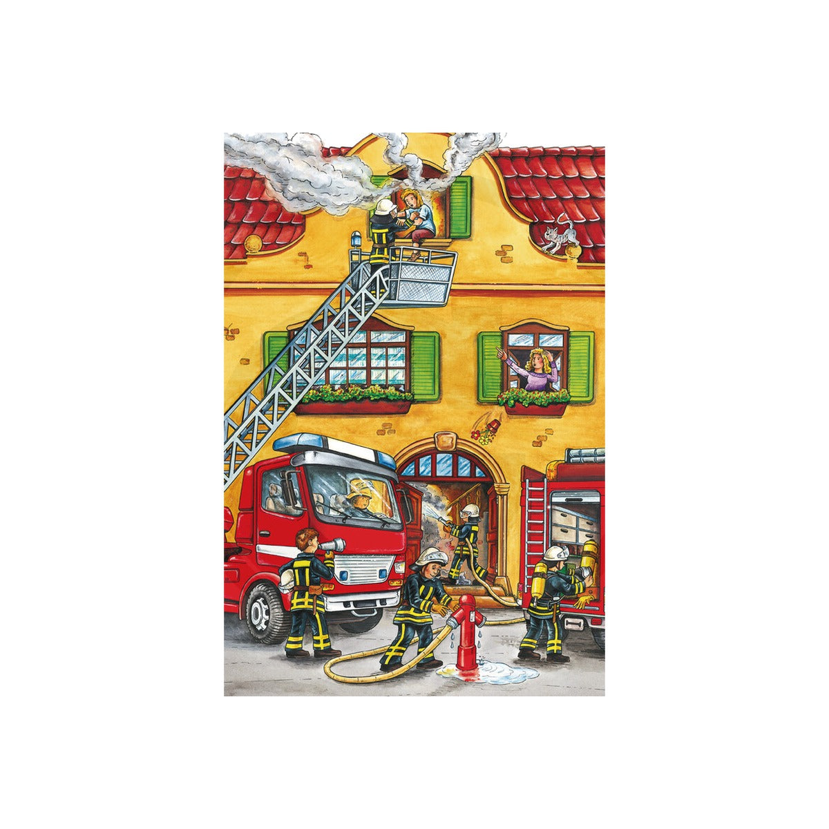 Puzzle Pompierii si politia Schmidt Spiele 56215 – imagine 4