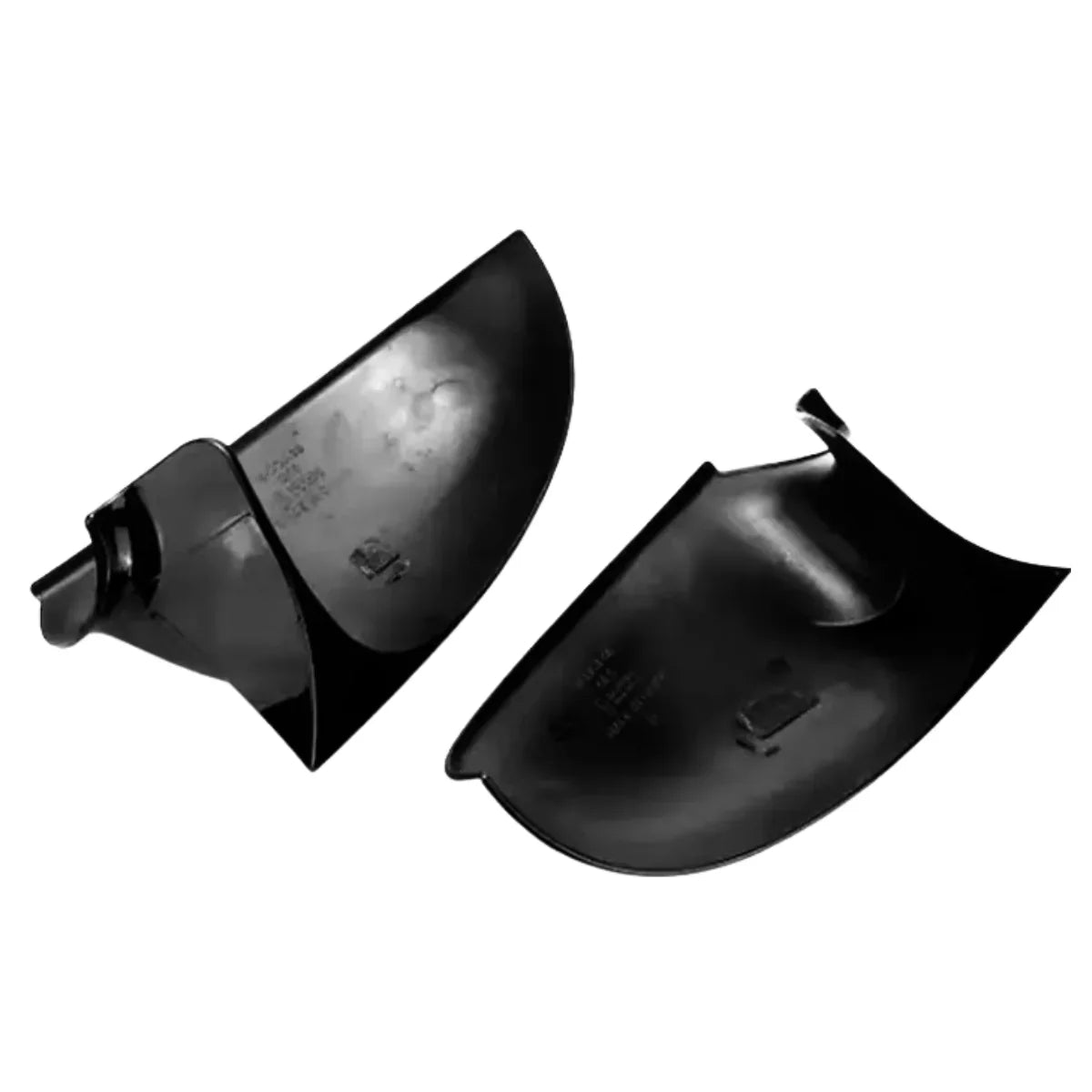 Set 2 capace oglinzi negru lucios tip Batman Volkswagen Seat Skoda