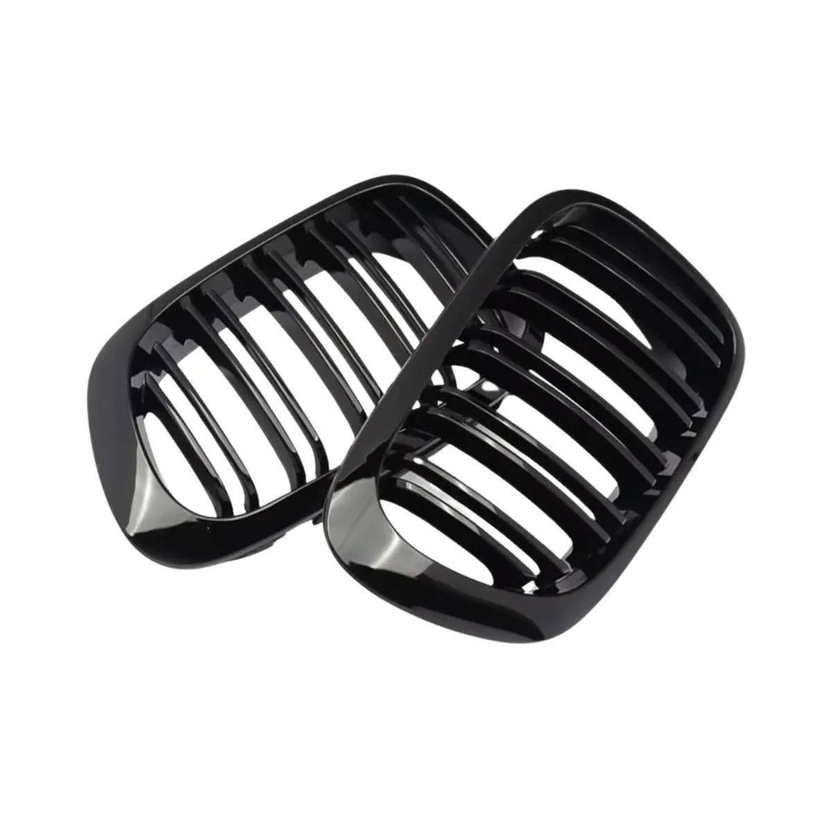 Set 2 grile capota negru lucios BMW seria 3 E46 4 portiere (1998-2001)