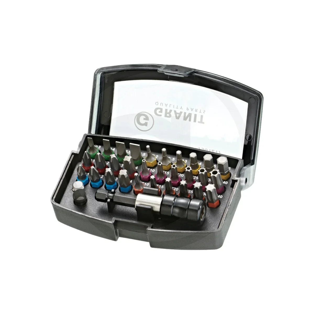 Set biti 32 piese GRANIT BLACK EDITION 7301217