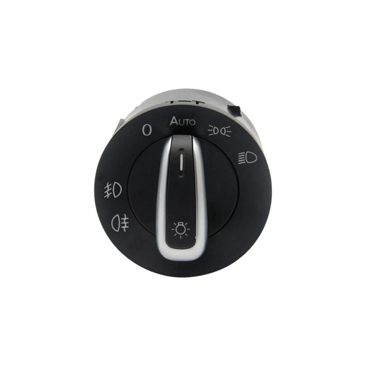 Set bloc lumini cromat cu functie auto proiectoare si ceata pentru VW