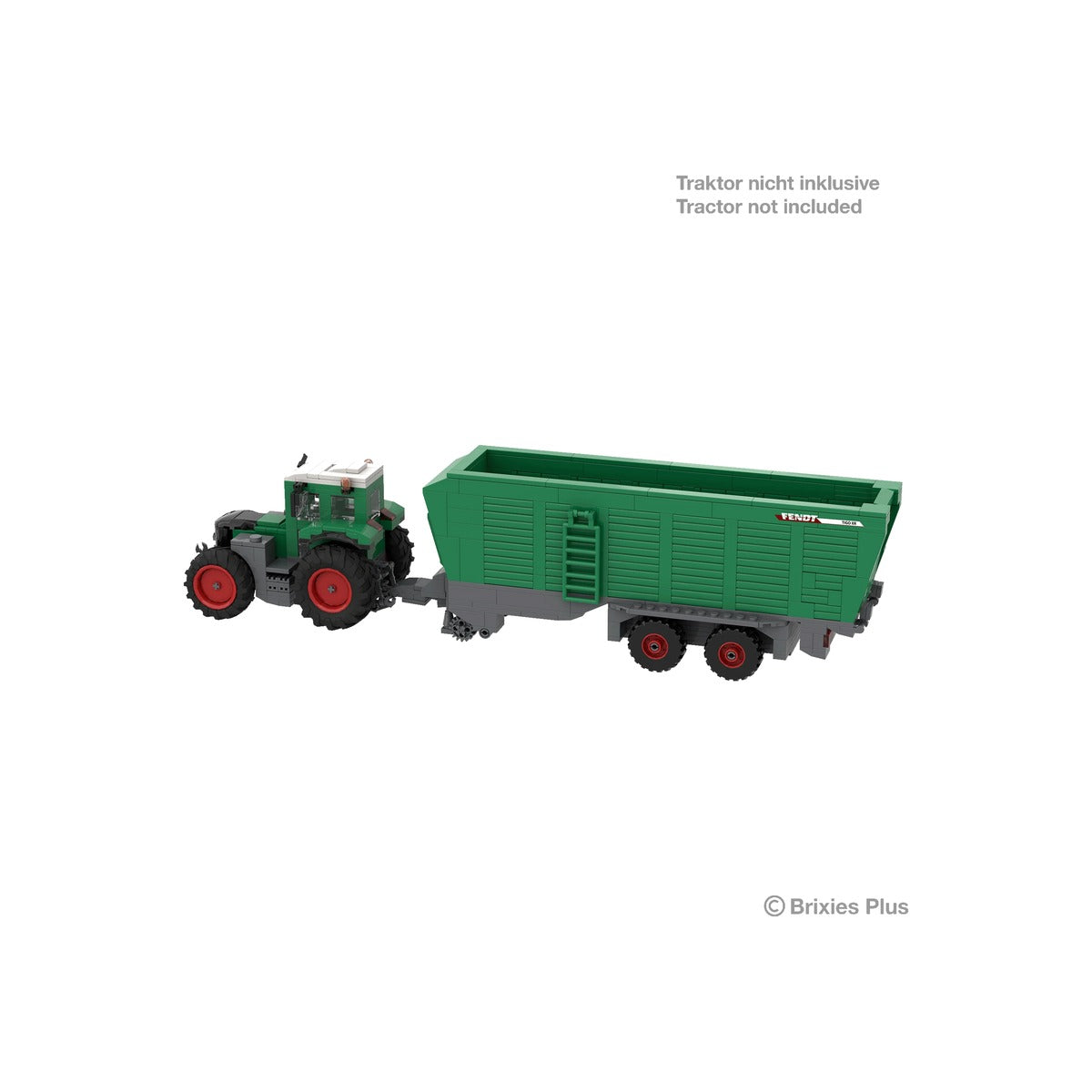 Set caramizi de construit remorca autoincarcatoare Fendt Tigo XR Brixies Plus 36978430 – imagine 7