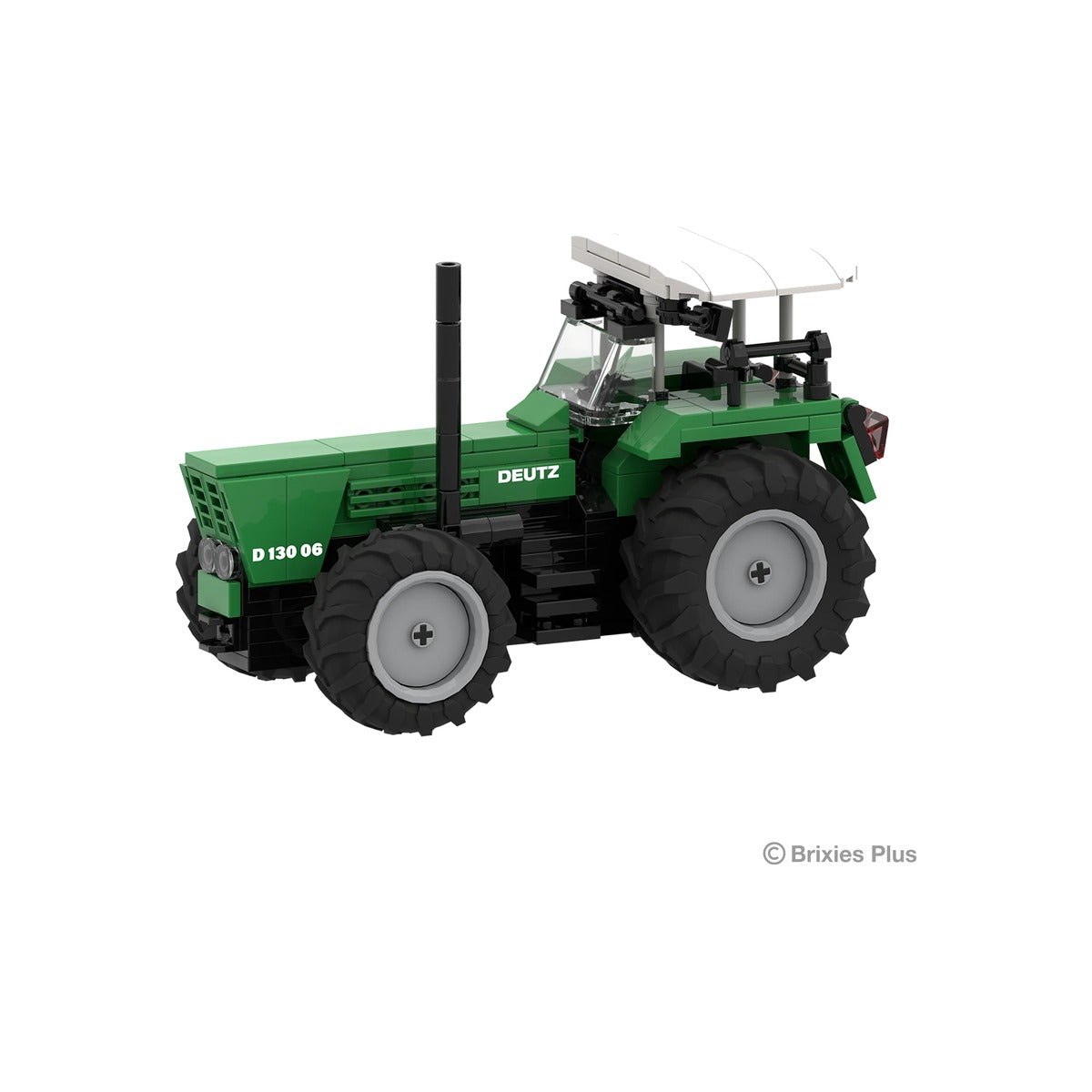 Set caramizi de construit tractor Deutz-Fahr 40 06, a 3-a generatie Brixies Plus 36976729