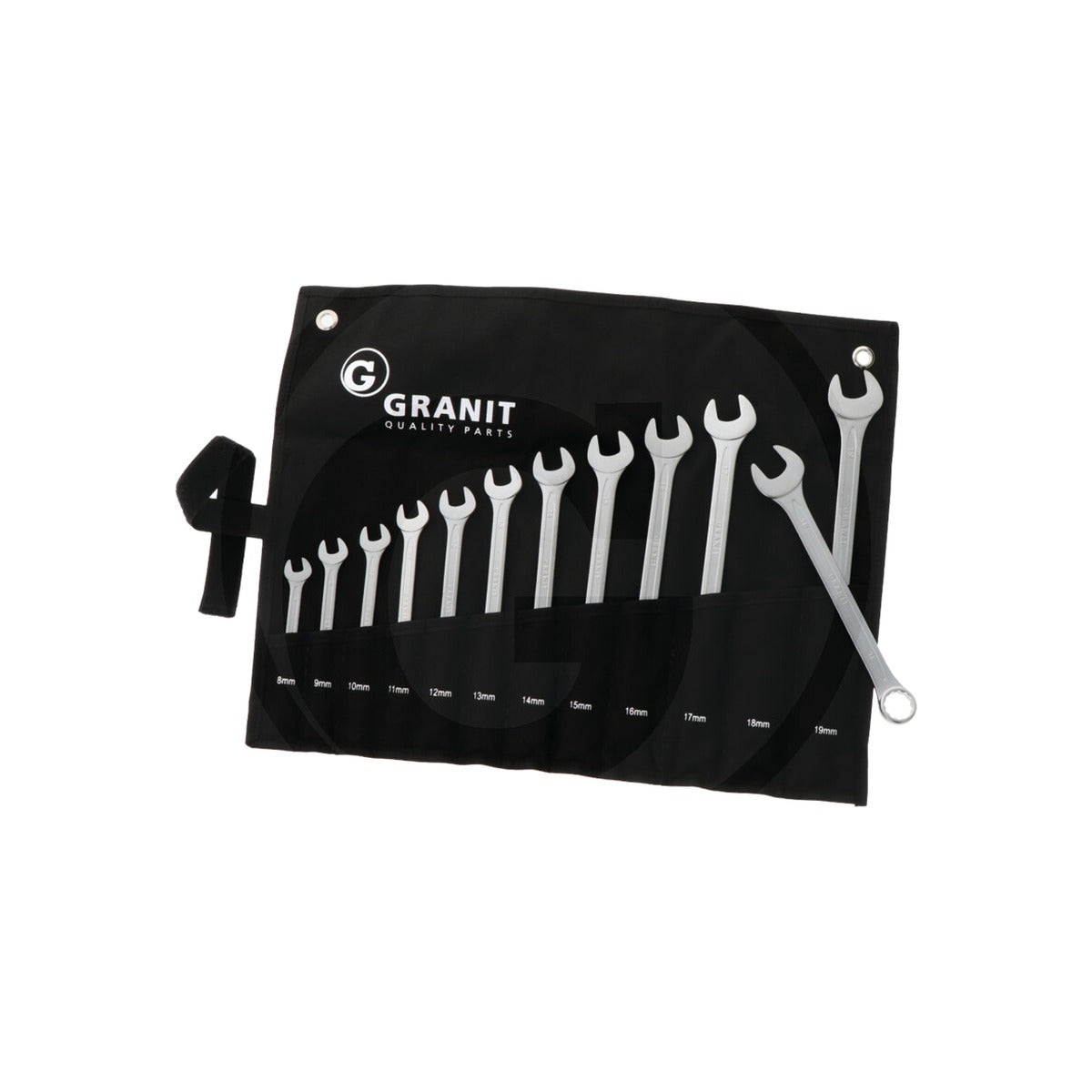 Set chei combinate 6 19 mm 12 buc GRANIT BLACK EDITION 7301351 – imagine 2