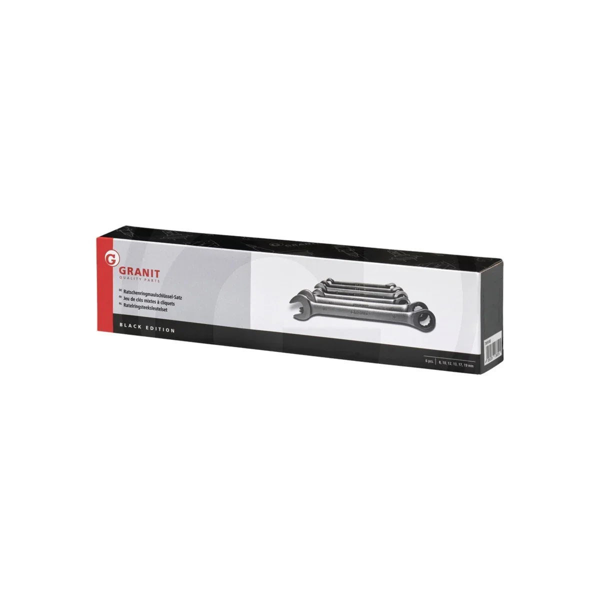 Set chei combinate clichet 6 buc., metric GRANIT BLACK EDITION 7301352 – imagine 2
