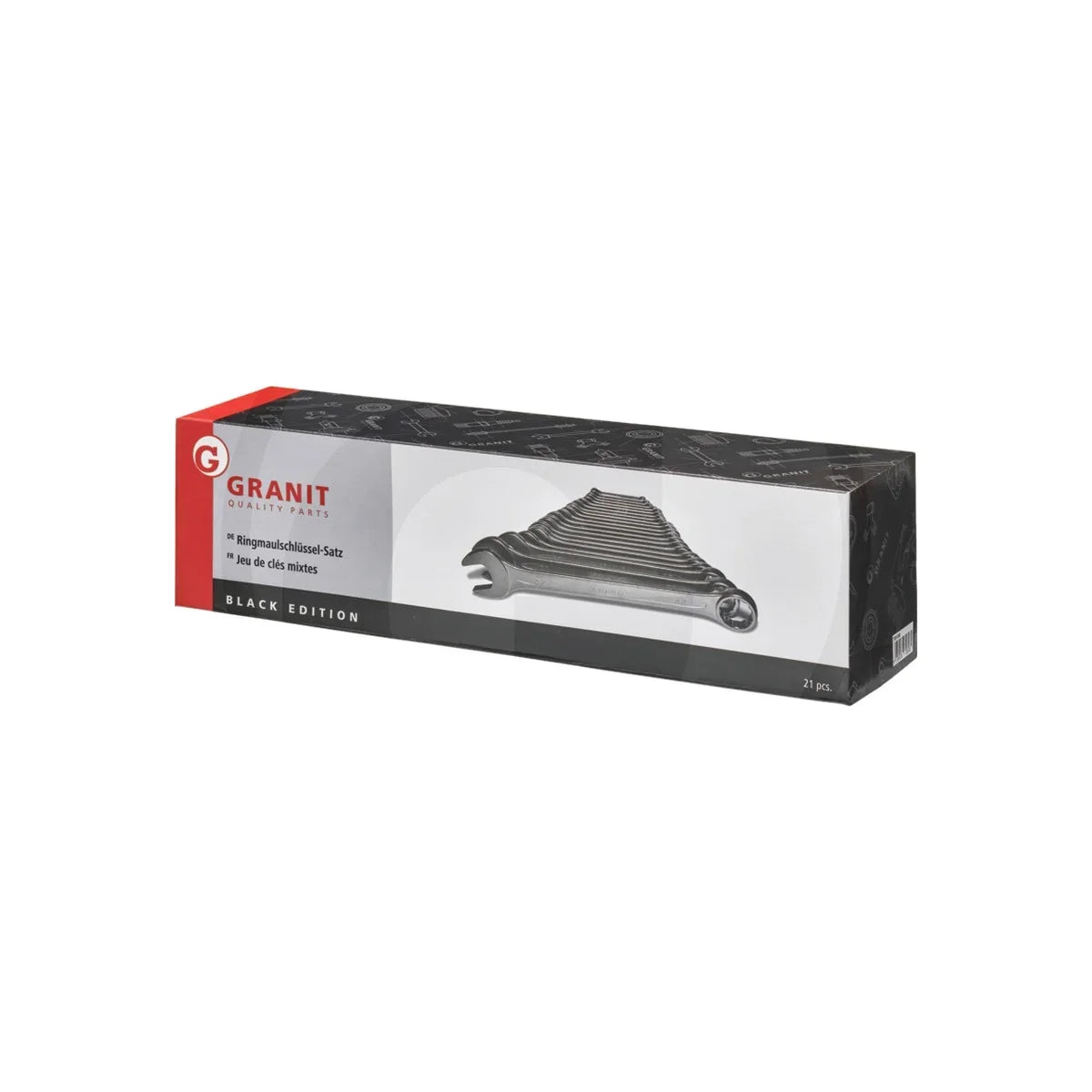 Set chei combinate unghiulare 6-32mm 21 piese GRANIT BLACK EDITION 7301350 – imagine 2