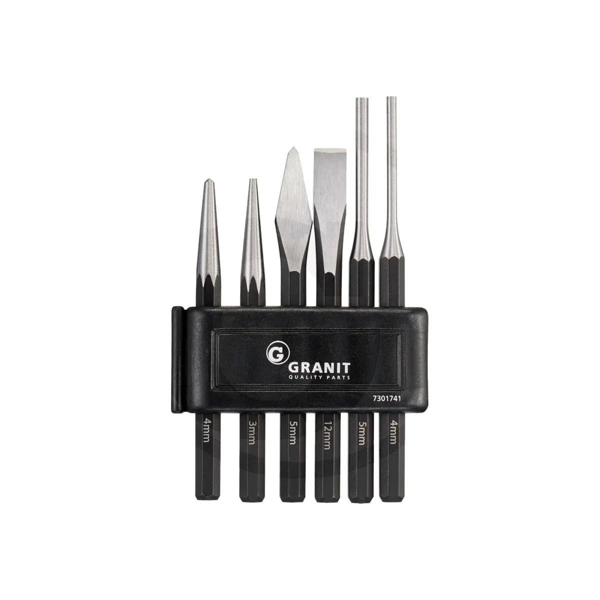 Set dornuri dalta 6 piese GRANIT BLACK EDITION 7301741