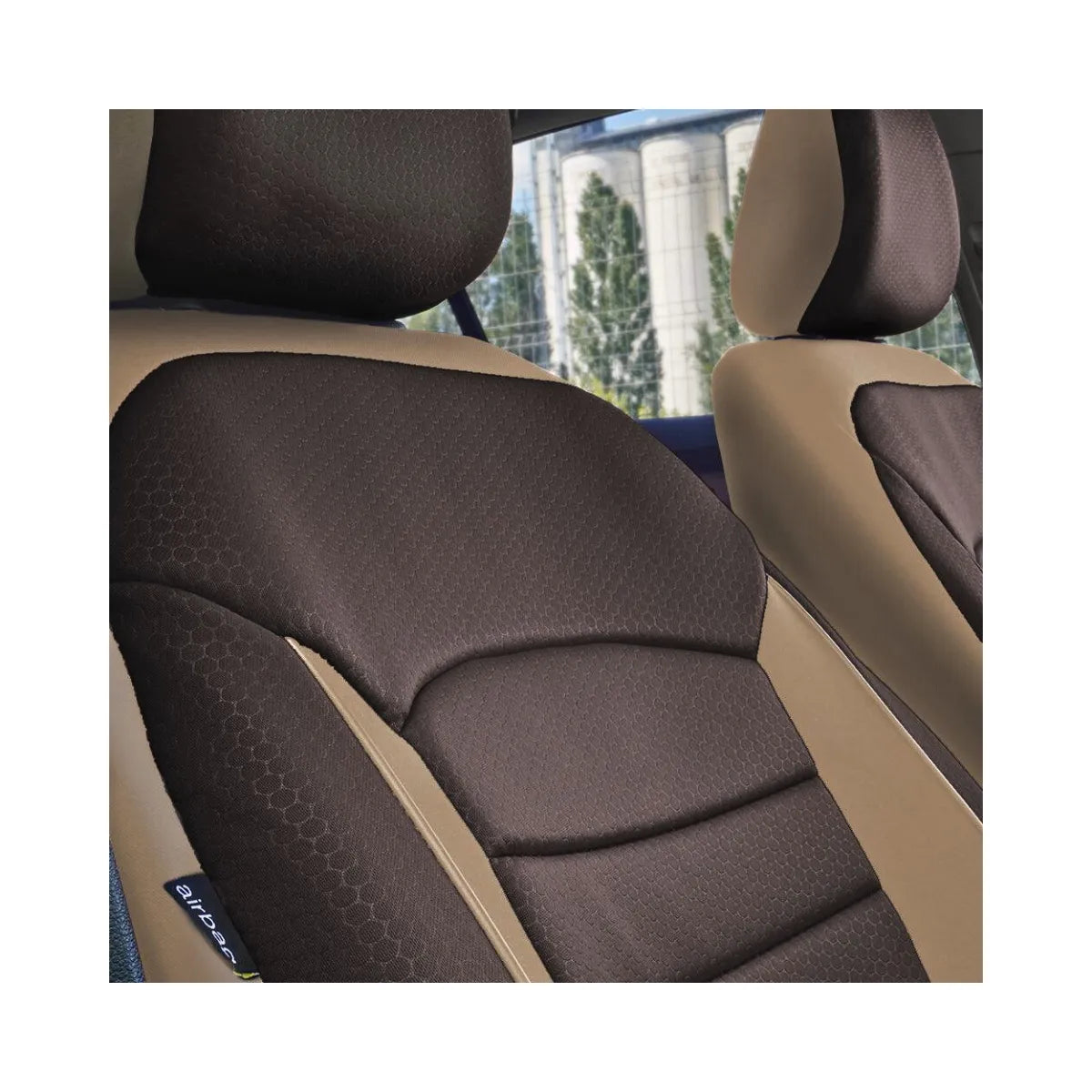 Set huse scaun urban gri - bej