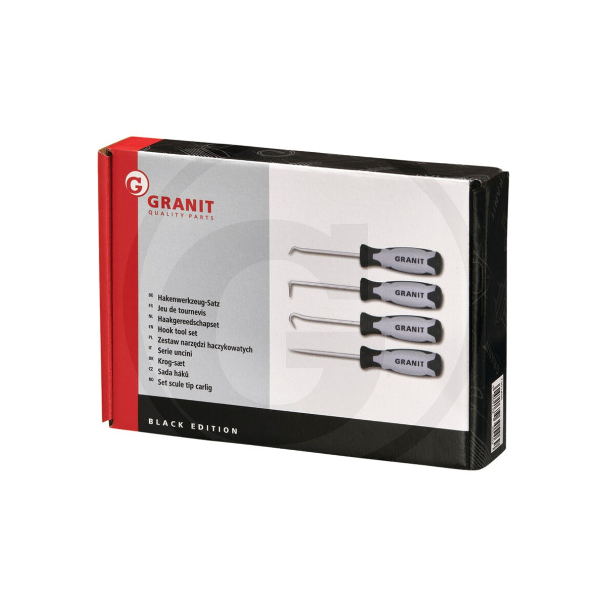 Set instrumente carlig 4 piese GRANIT BLACK EDITION 7301495 – imagine 2