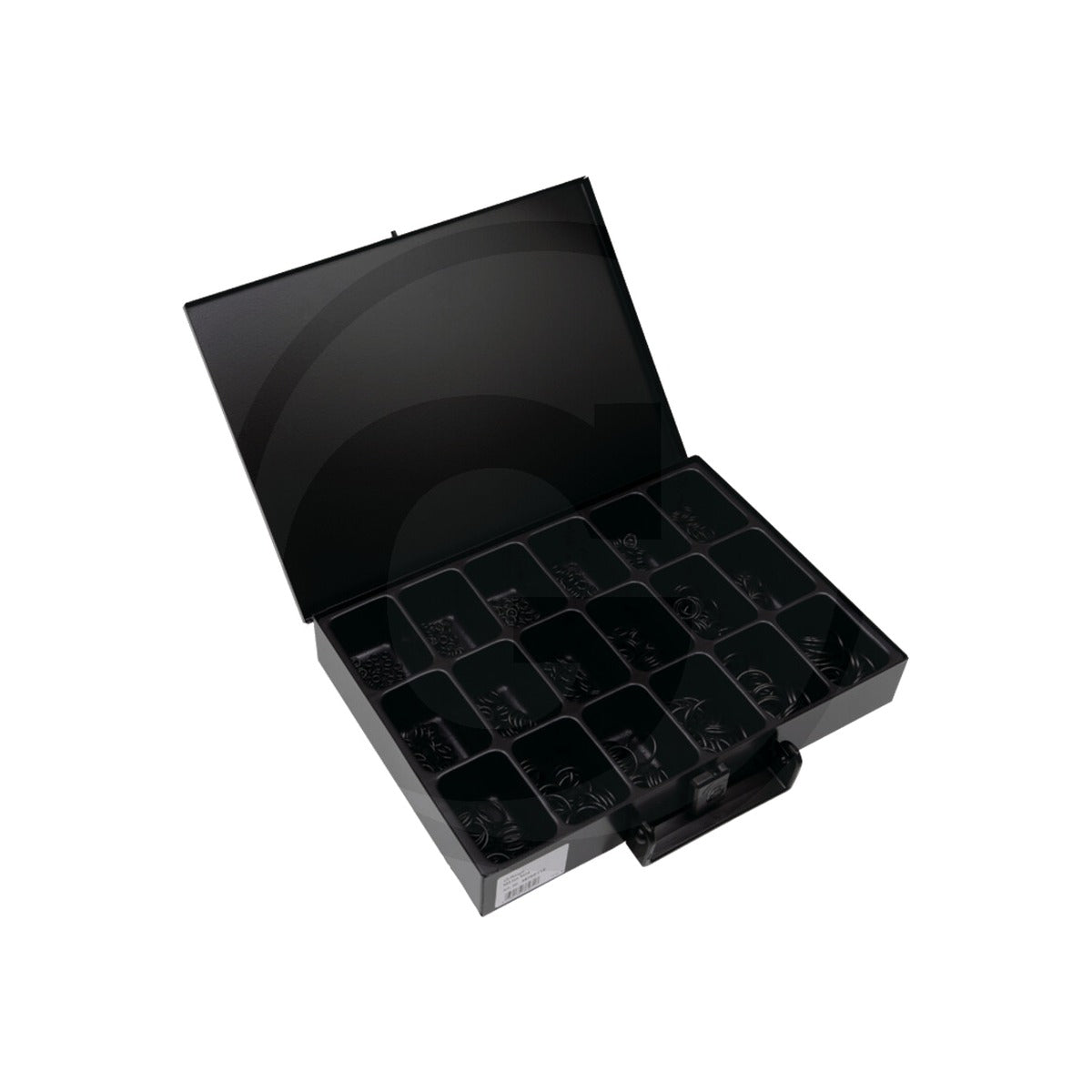 Set o-ringuri format din 700 piese GRANIT BLACK EDITION 487SET12