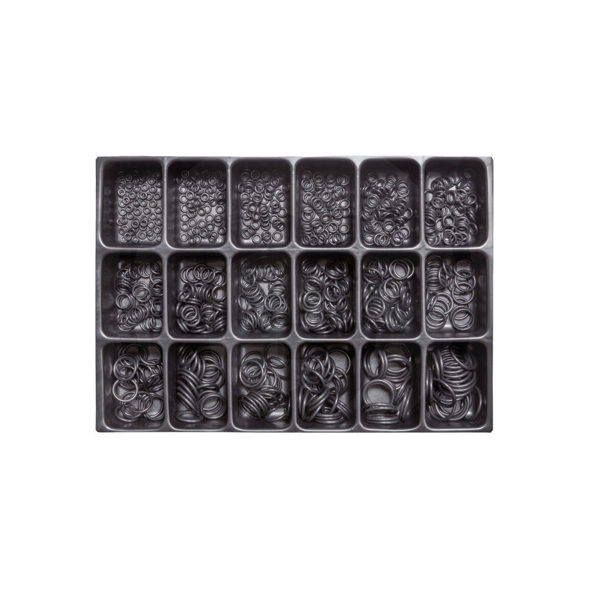Set o-ringuri format din 700 piese GRANIT BLACK EDITION 487SET12 – imagine 3