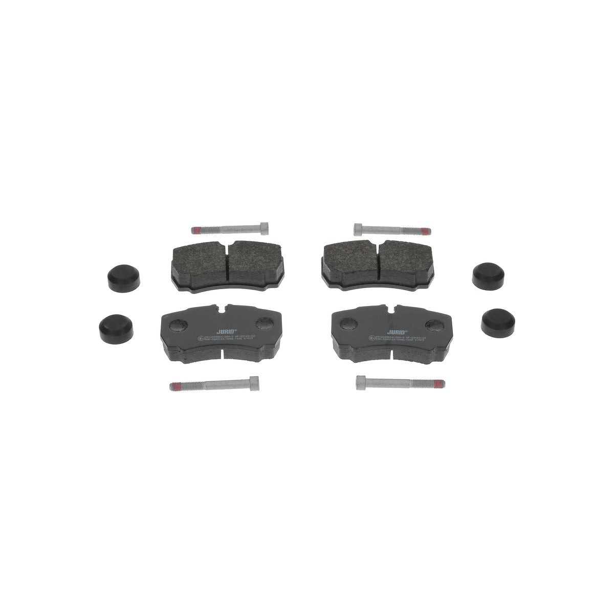Set placute frana spate Jurid 2912309560