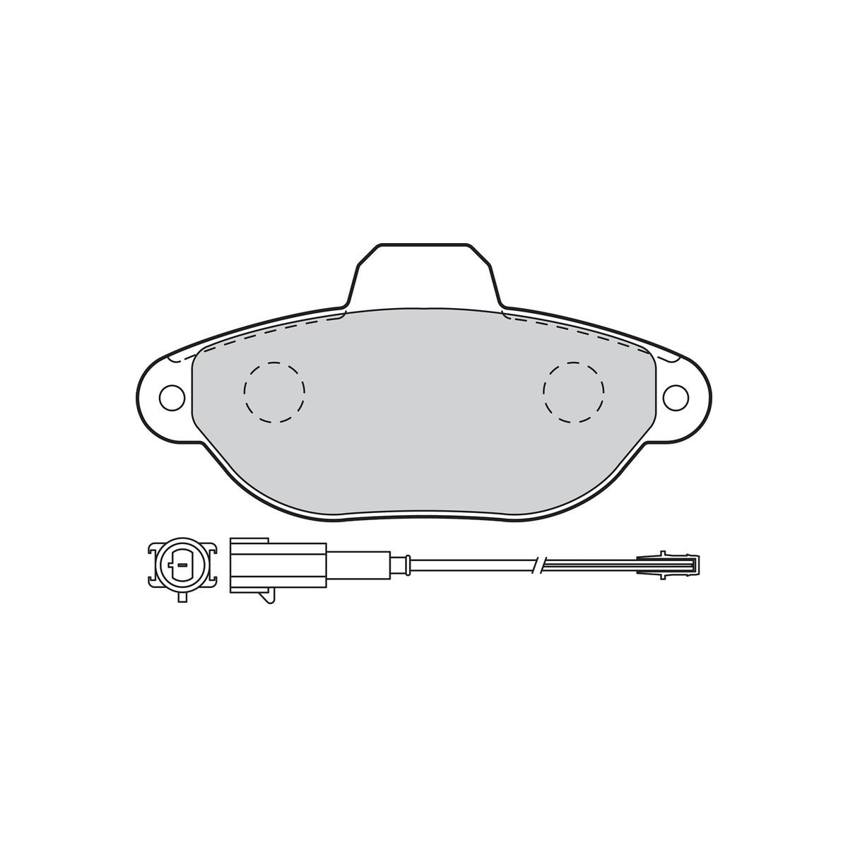 Set placute frana Valeo 302093 – imagine 2