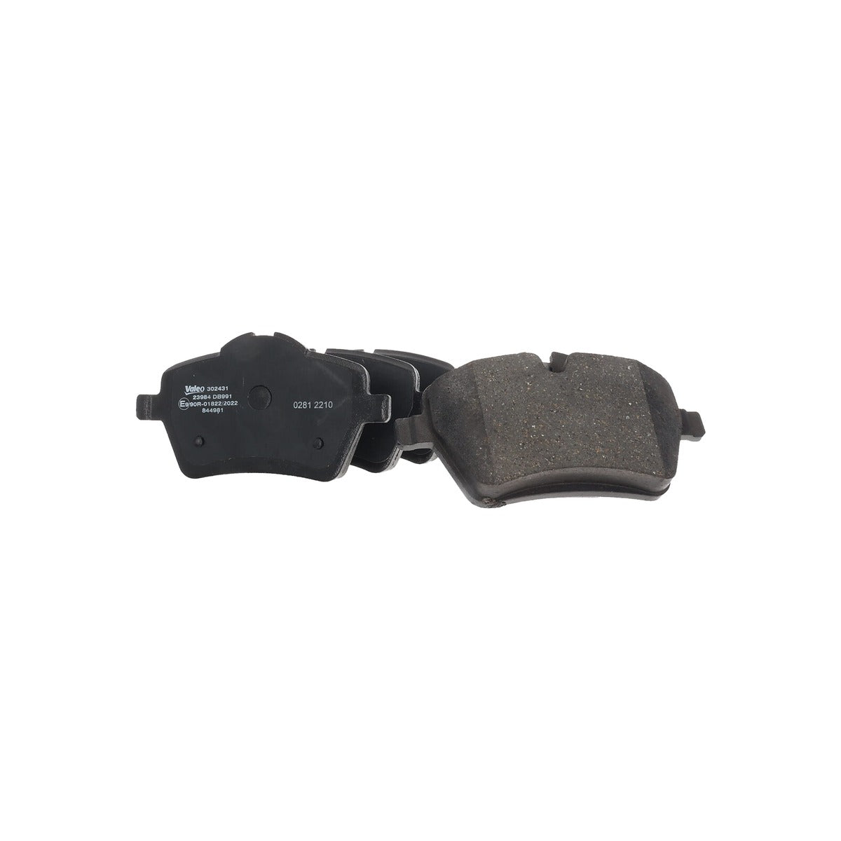 Set placute frana Valeo 302431 – imagine 3