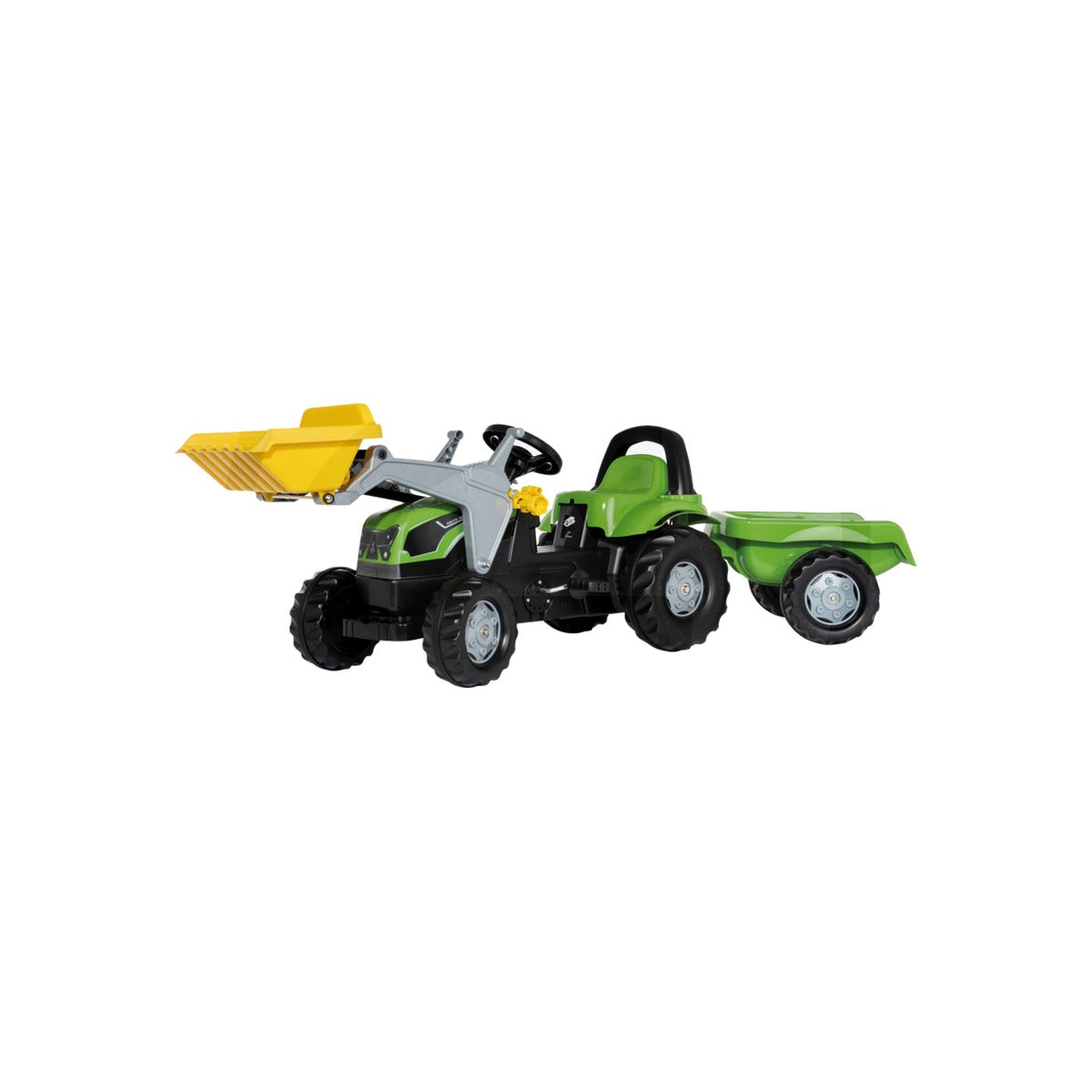 Tractor cu pedale rollyKid Deutz-Fahr 5115 G TB Rolly Toys 023196