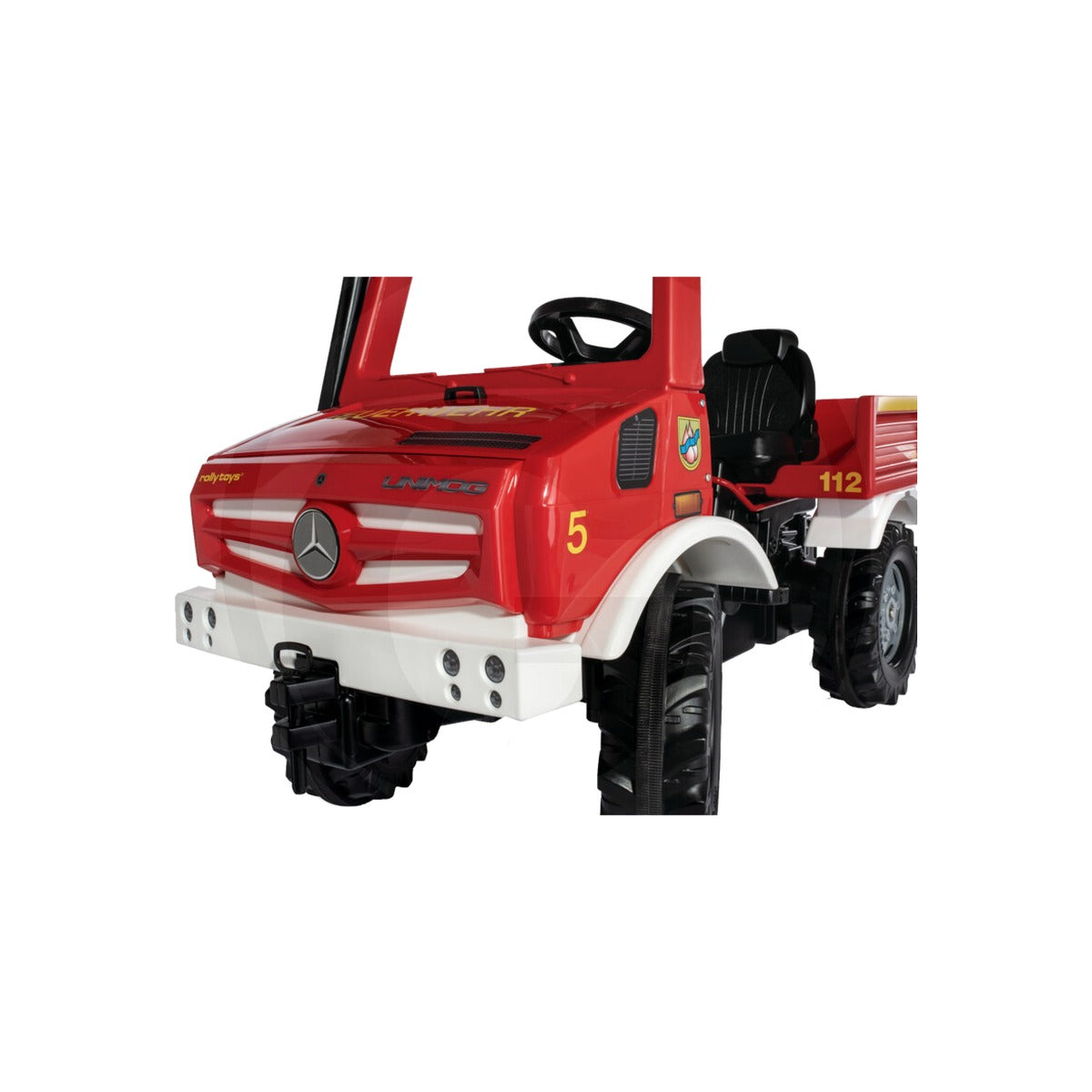 Vehicul cu pedale rollyUnimog Brigada de pompieri Rolly Toys 038220 – imagine 3