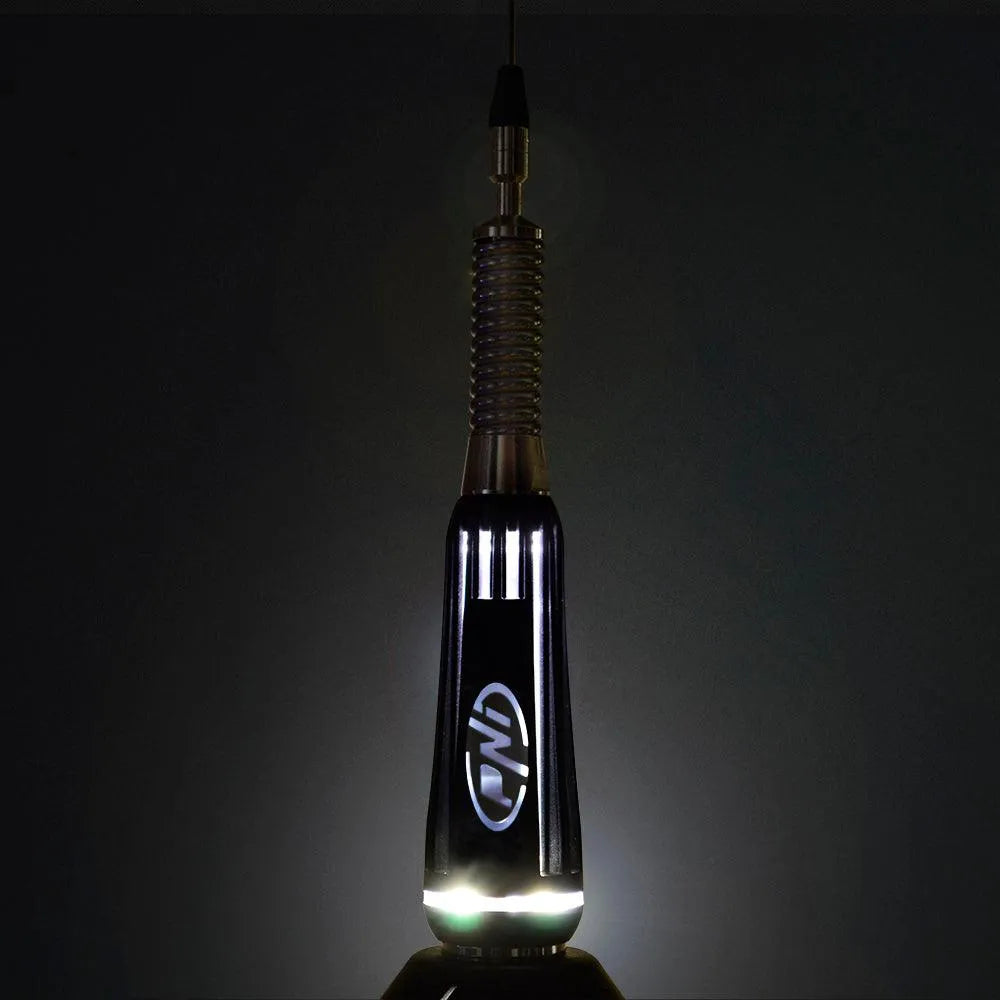 Antena cb pni led 2000 cu filet so-239, lungime 90 cm, iluminare in timpul emisiei