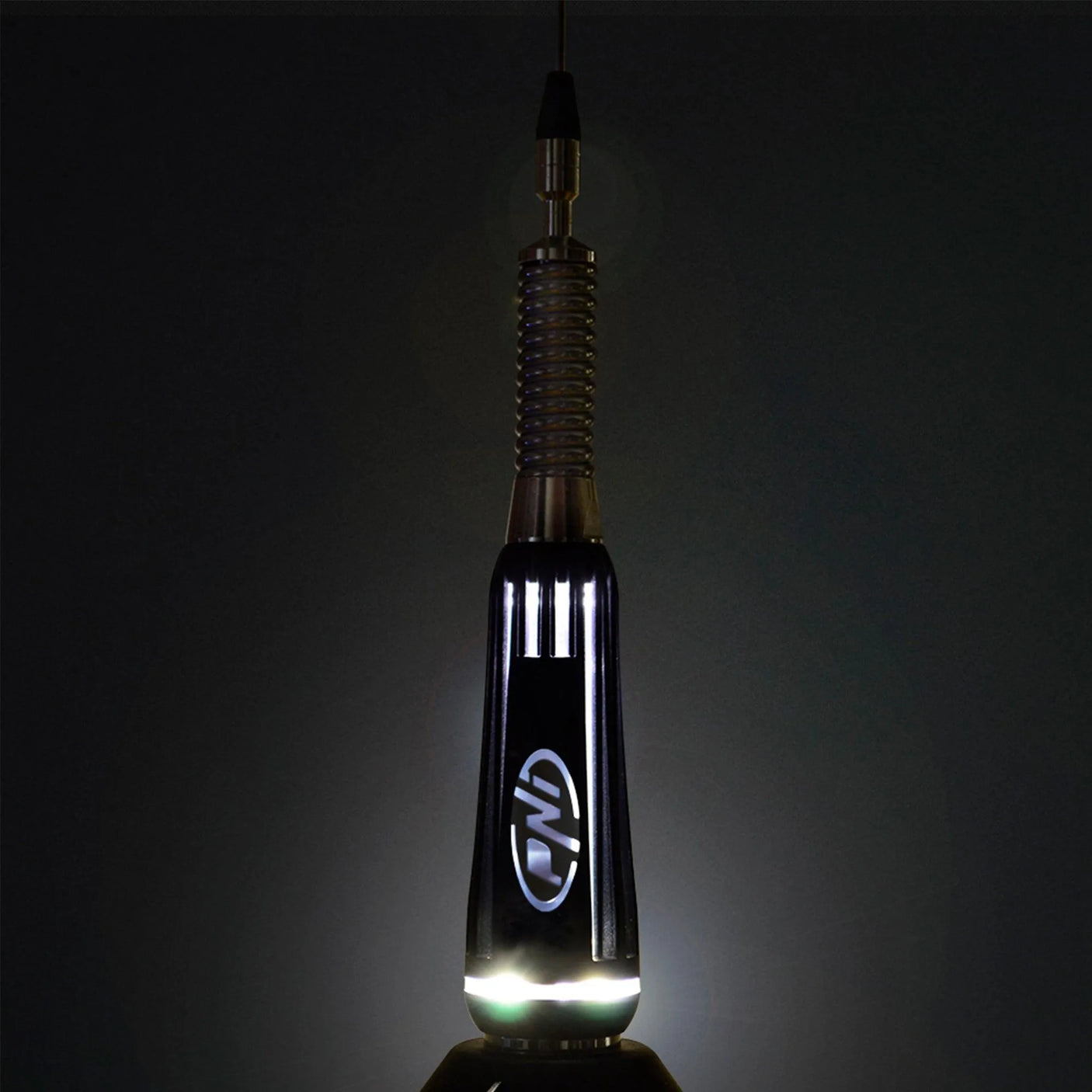 Antena cb pni led 2000, lungime 90 cm, iluminare in timpul emisiei, cu magnet inclus