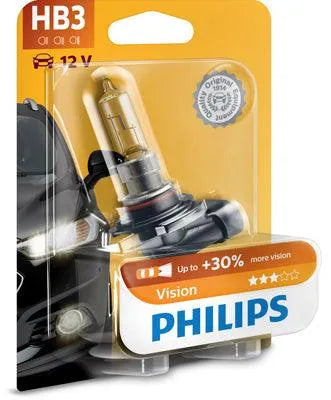Bec far hb3 12v p20d 65w (blister) vision philips